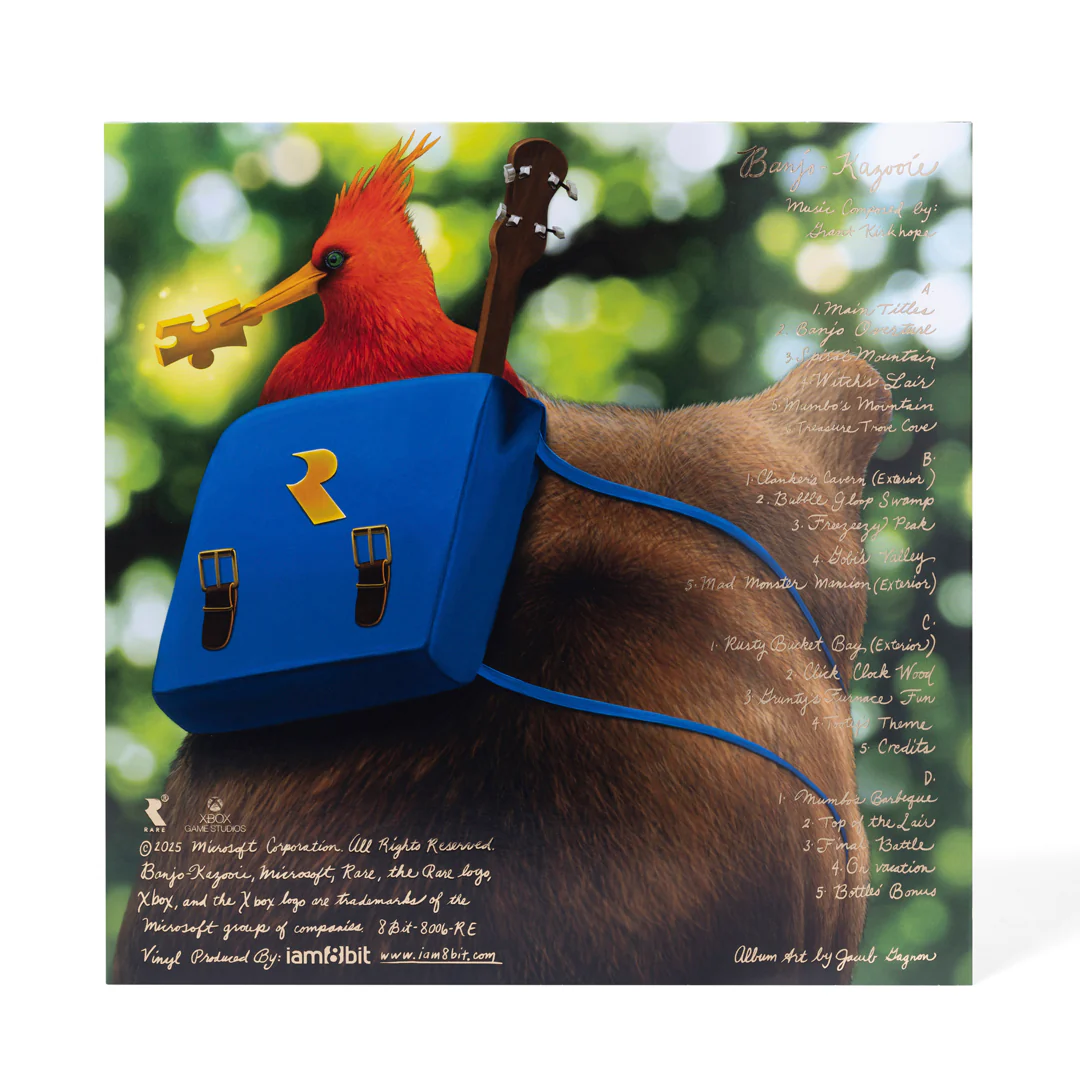Banjo and Kazooie Vinyl Soundtrack 2xLP Reissue - Image 8