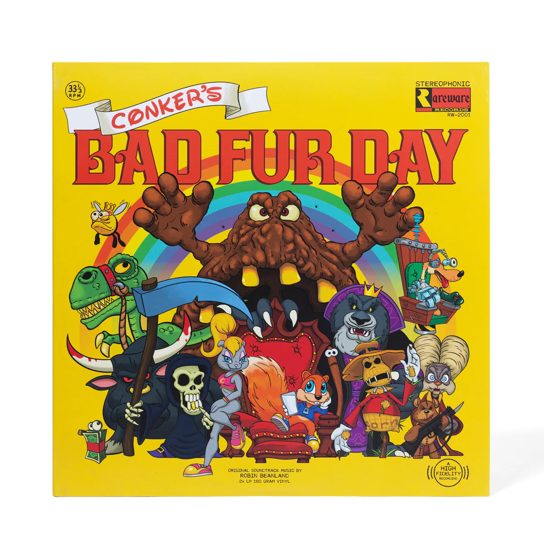 Conker’s Bad Fur Day Vinyl Soundtrack 2xLP Reissue - Image 6