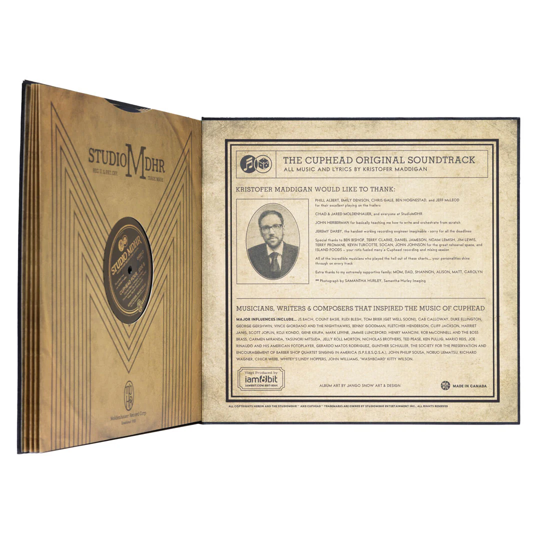 Cuphead 4xLP Deluxe Vinyl Soundtrack - Image 11