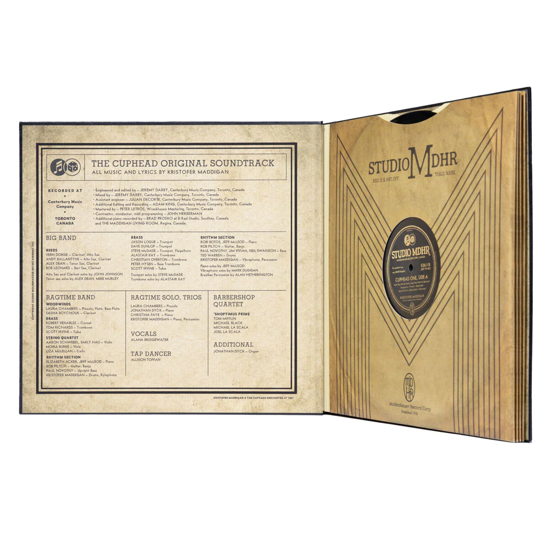 Cuphead 4xLP Deluxe Vinyl Soundtrack - Image 8