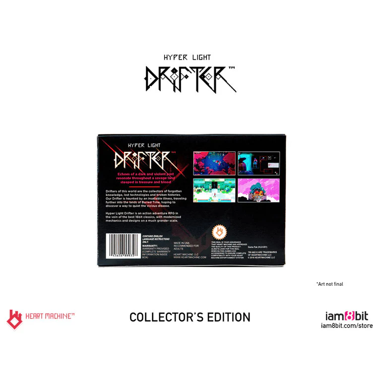 Hyper Light Drifter Collector’s Edition - Legacy Cartridge Collection - Image 4