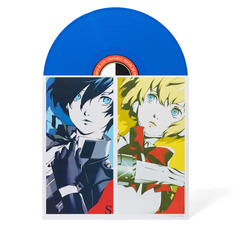 Persona 3 Reload Megamix Vinyl Soundtrack (Retail Blue Vinyl) - Image 4