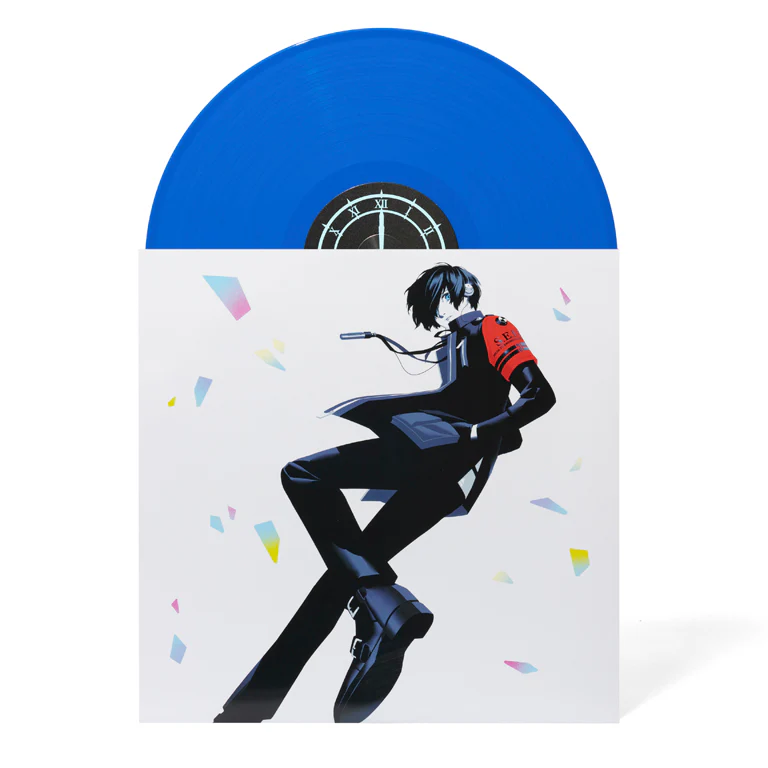Persona 3 Reload Megamix Vinyl Soundtrack (Retail Blue Vinyl) - Image 5