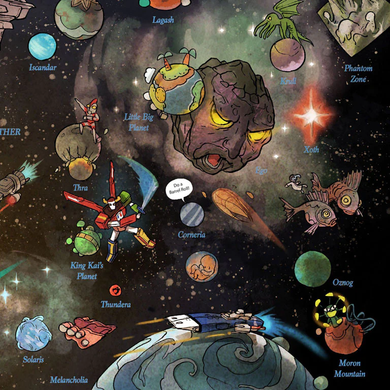 Space Worlds Map by Edison Yan - Default - Image 3
