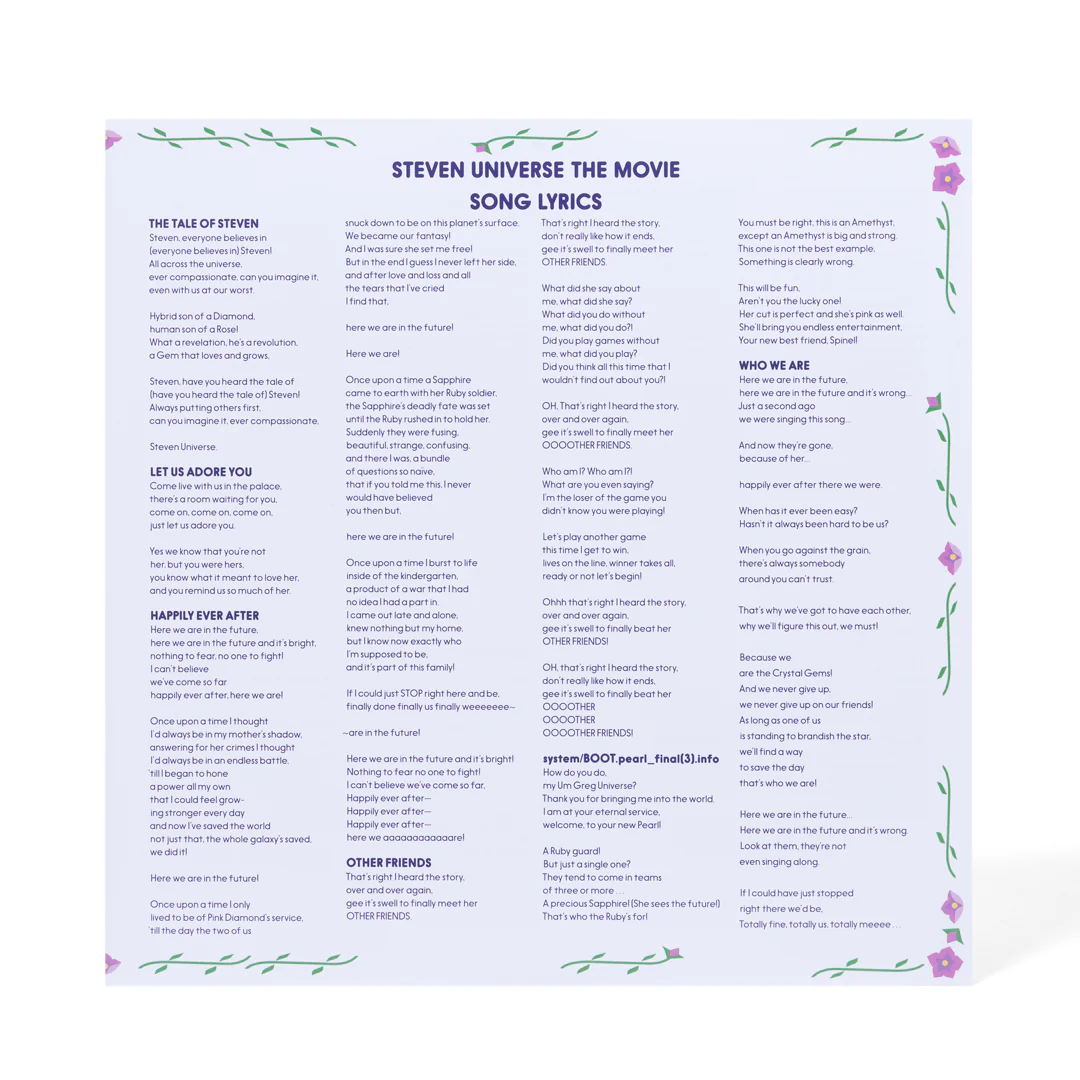 Steven Universe: The Movie 4x10” Vinyl Set - Image 24